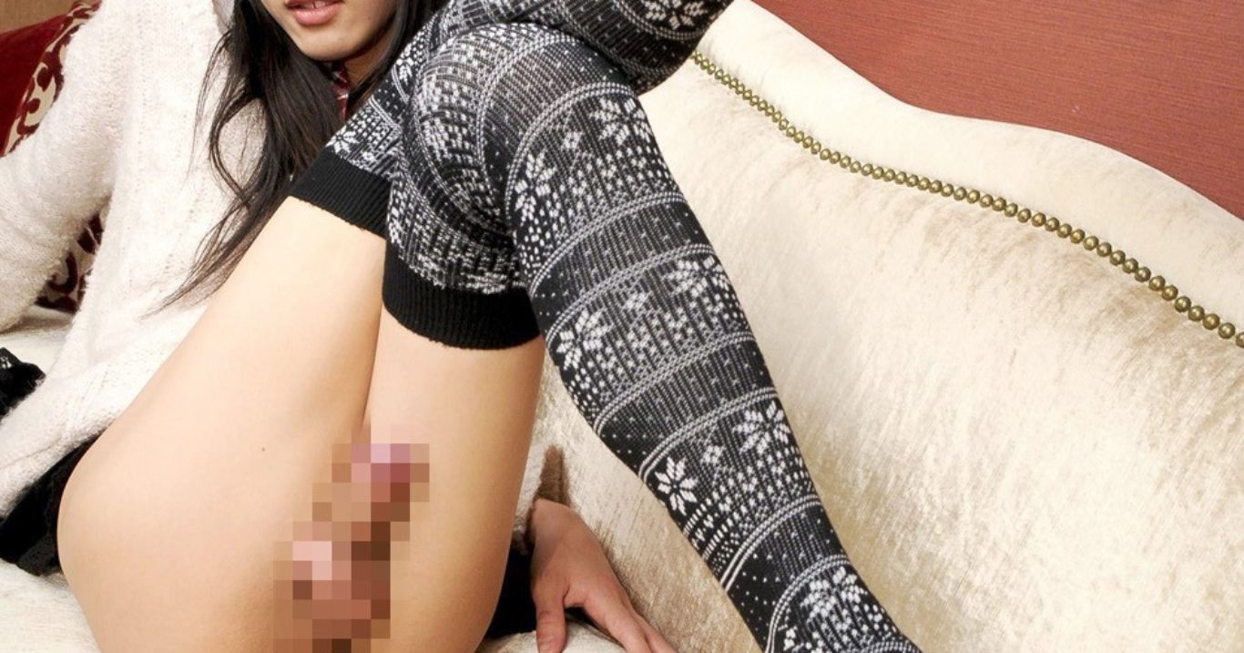 ニューハーフ露出温泉